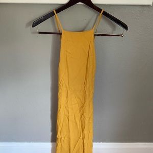Reformation high neck dress size 2